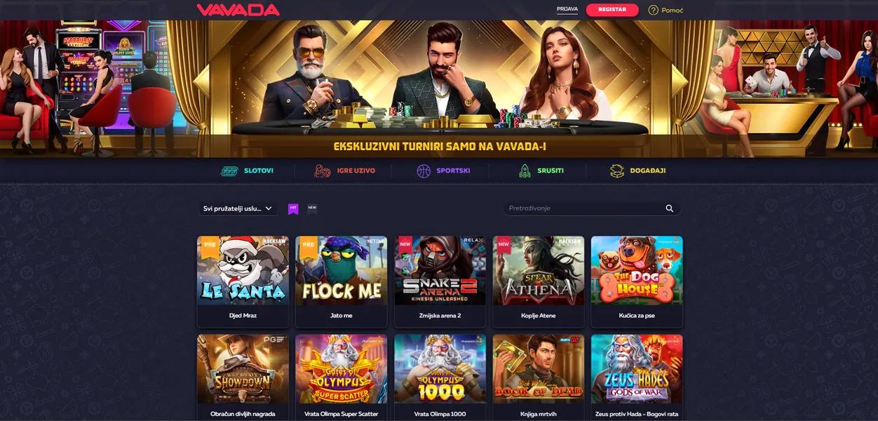 Kako se registrirati i prijaviti na Vavada Casino